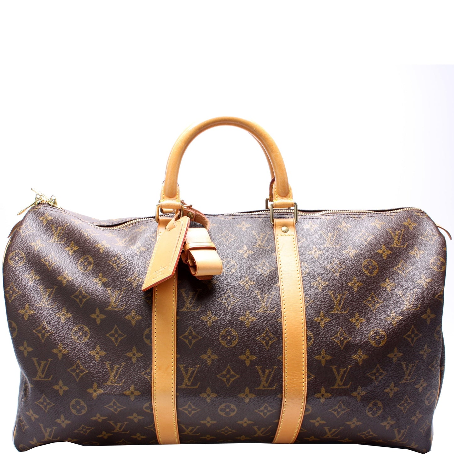 Louis Vuitton Keepall 50 Monogram Travel Bag Monogram 26