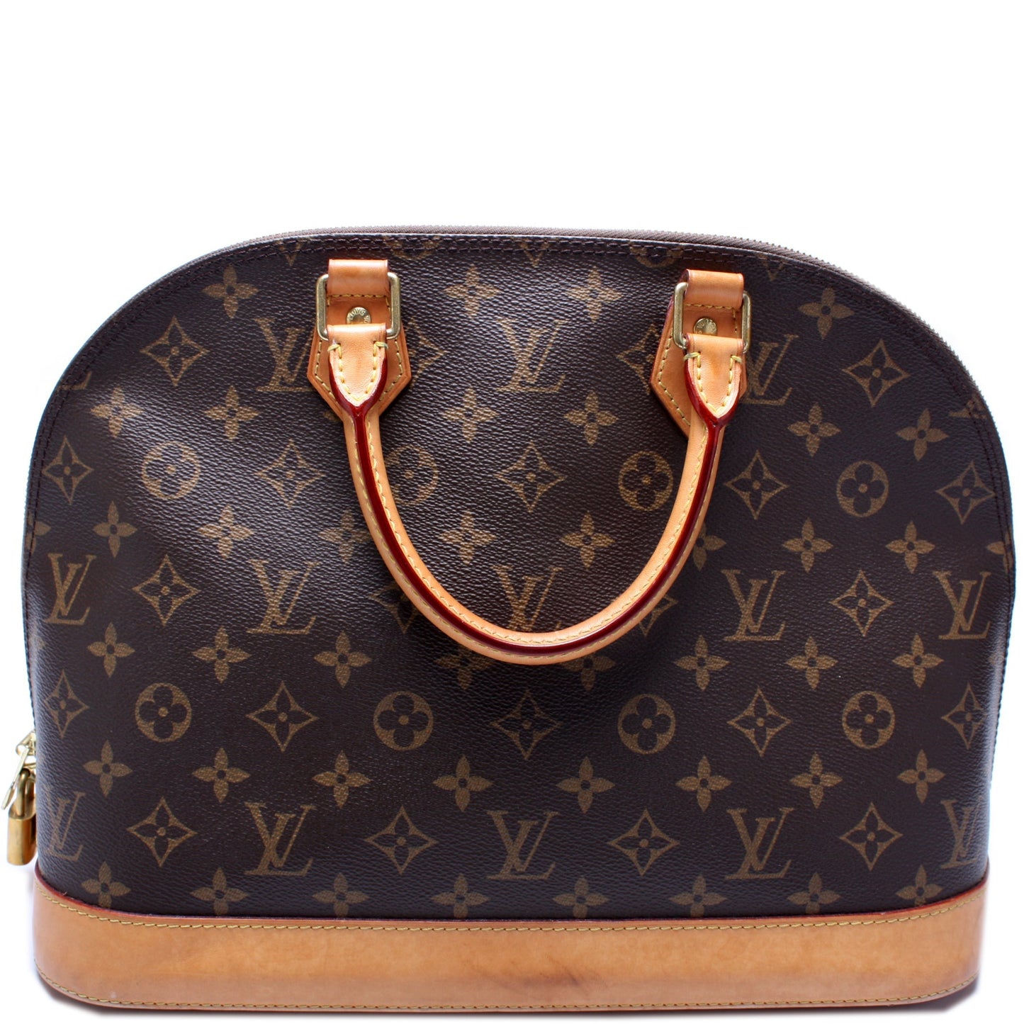 Louis Vuitton Alma MM Newer Monogram Handbag