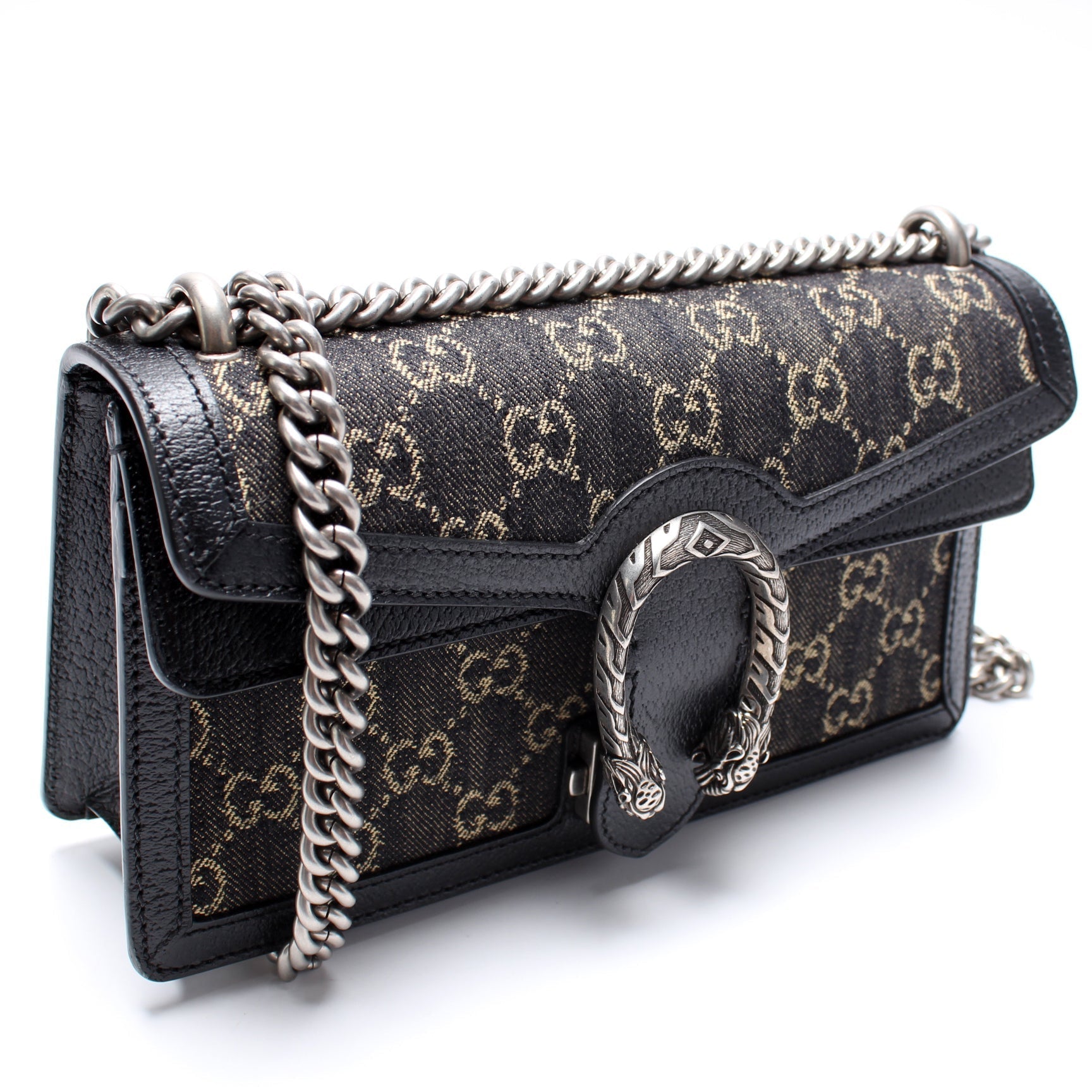 Gucci GG Denim Small Travel Bag