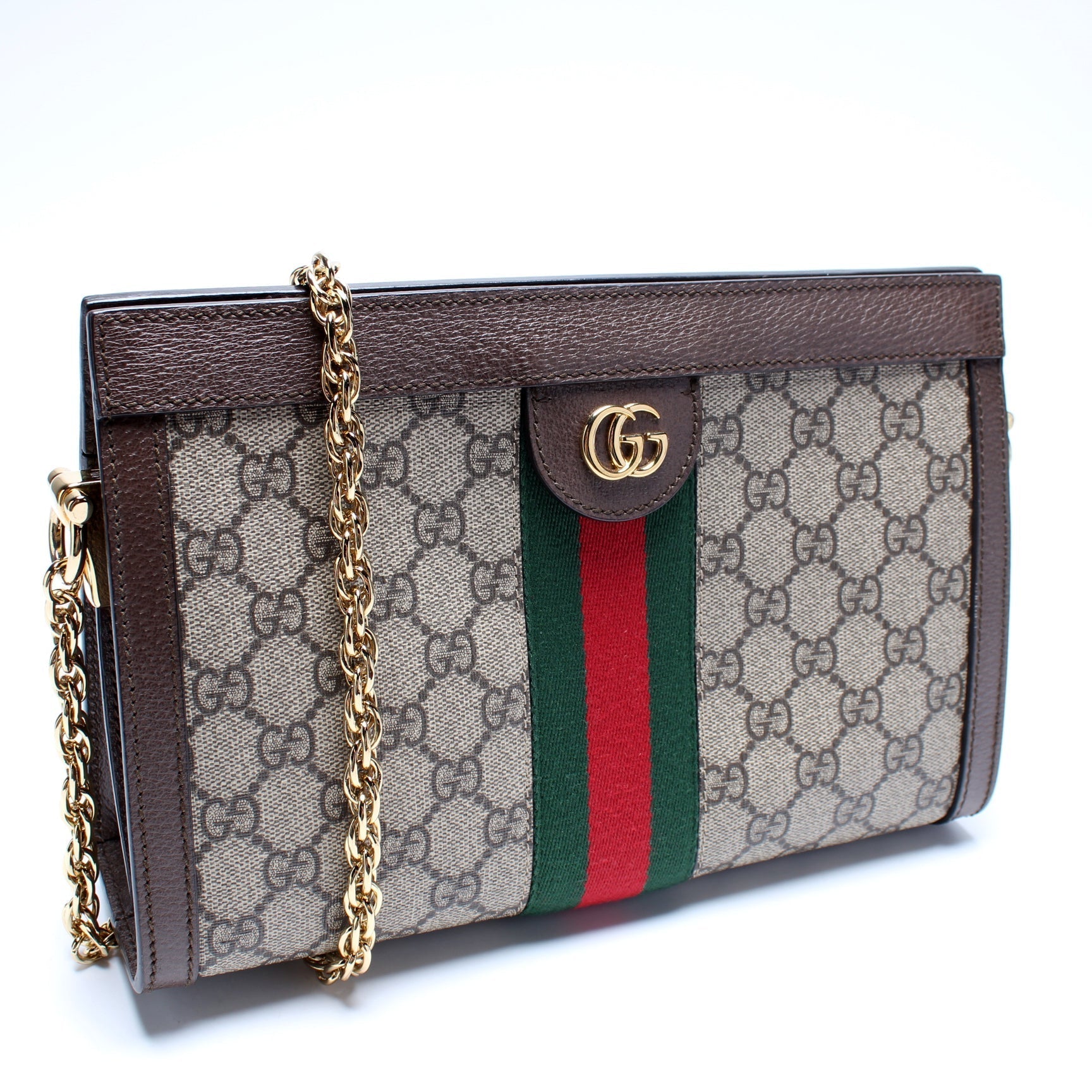 Gucci GG Supreme Ophidia Small Chain Travel Bag Chain 4