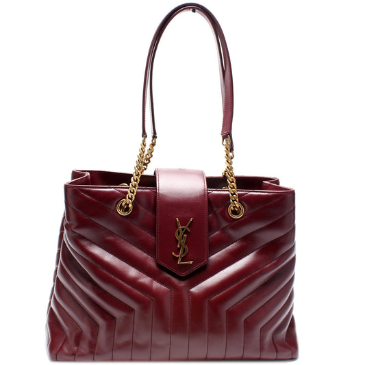 YSL Saint Laurent Saint Laurent Loulou Shopper Bag Quilted Large Tote Bag