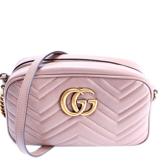 Gucci Marmont Camera Leather Small Crossbody Bag Camera 22