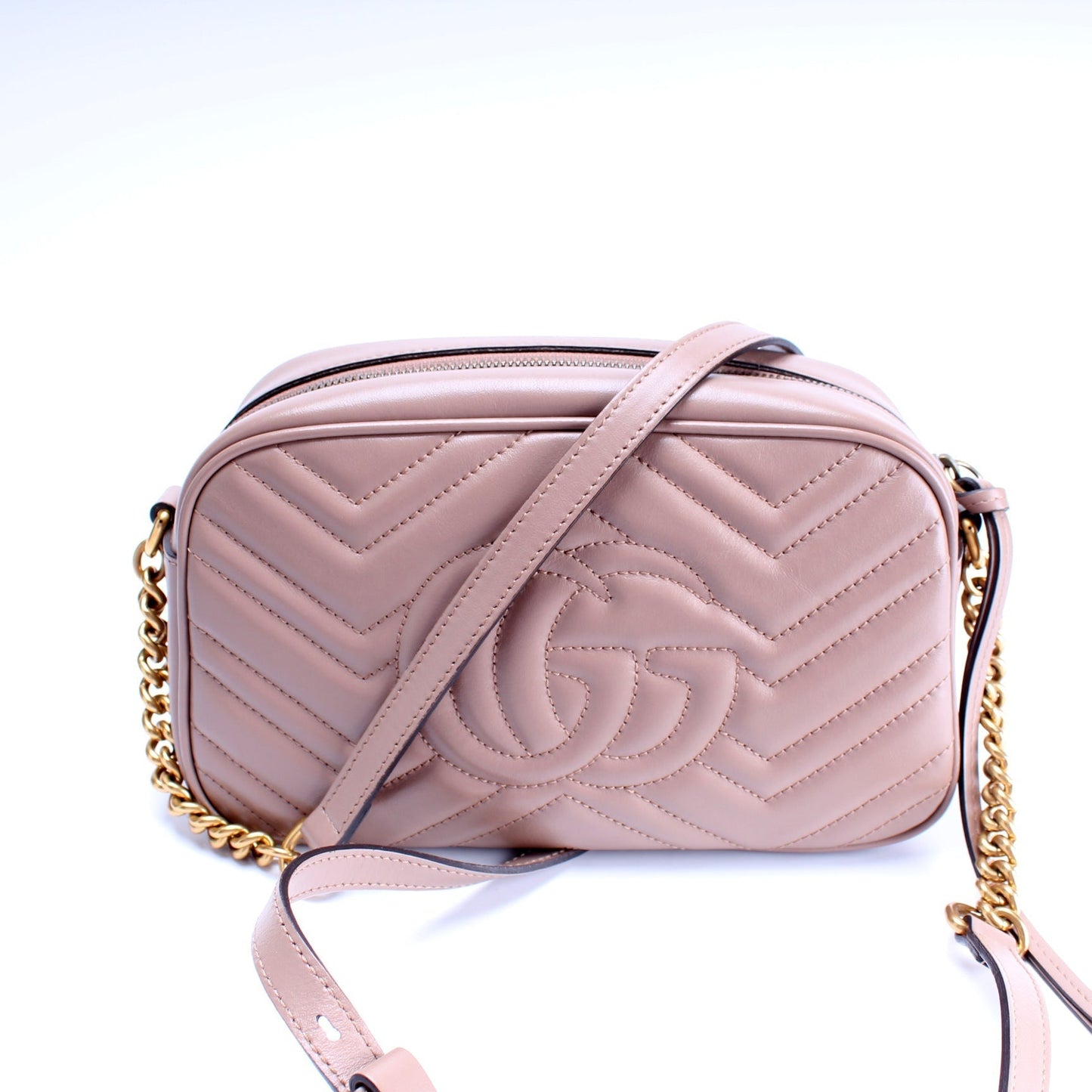 Gucci Marmont Camera Leather Small Crossbody Bag Camera 22