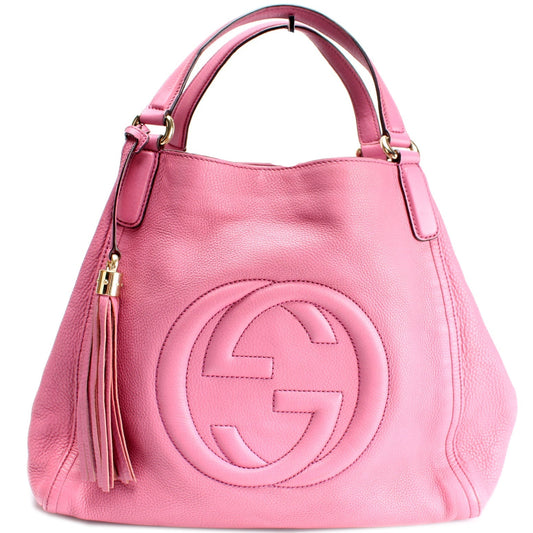 Gucci Soho Leather Shoulder Bag Shoulder 2