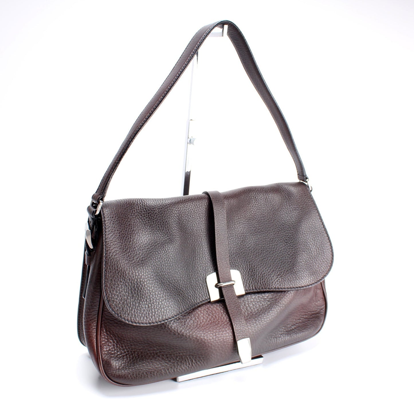 Prada Vitello Ombre Shoulder Bag Flap