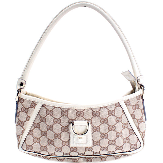 Gucci GG Abbey Pochette Canvas Travel Bag