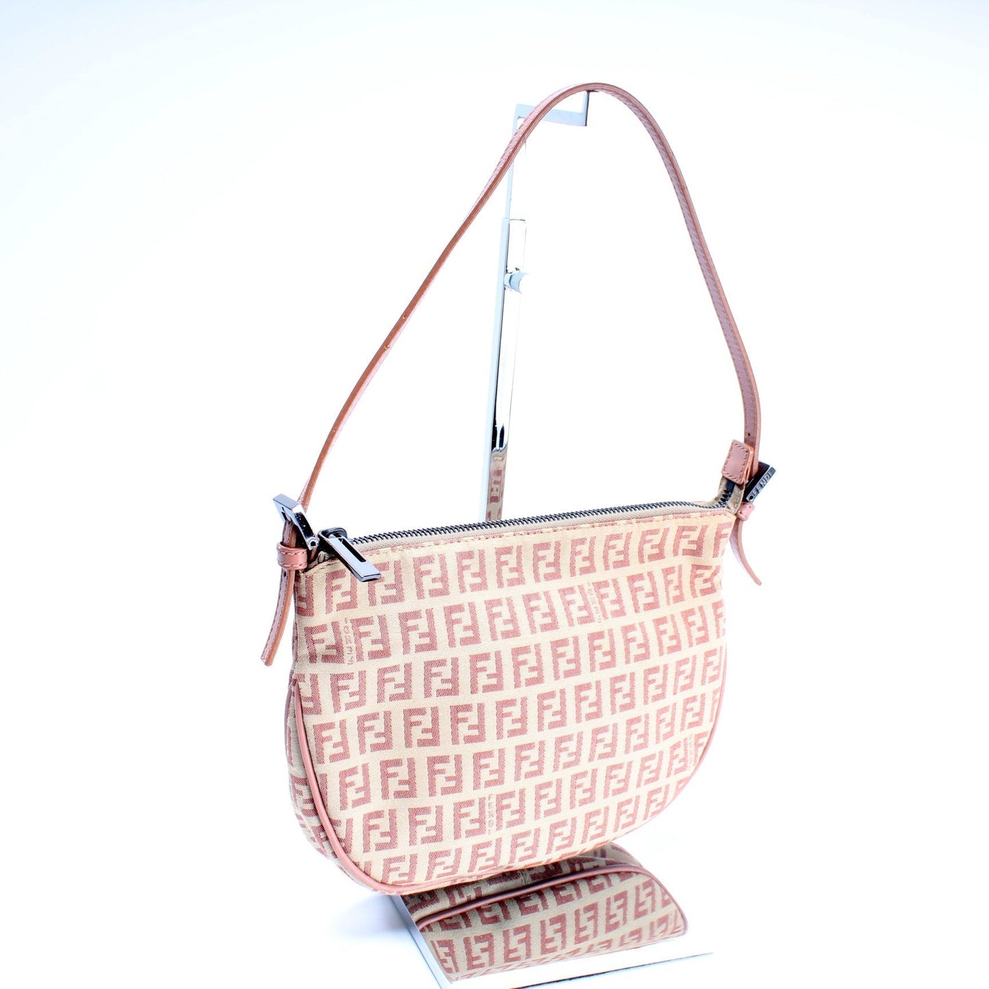 Fendi 8Br312 Zucca Pochette Bag Travel Bag
