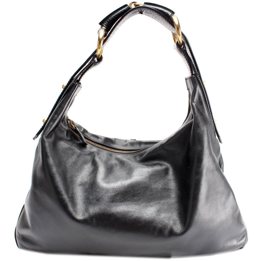 Gucci Horsebit Leather Shoulder Bag Hobo 4