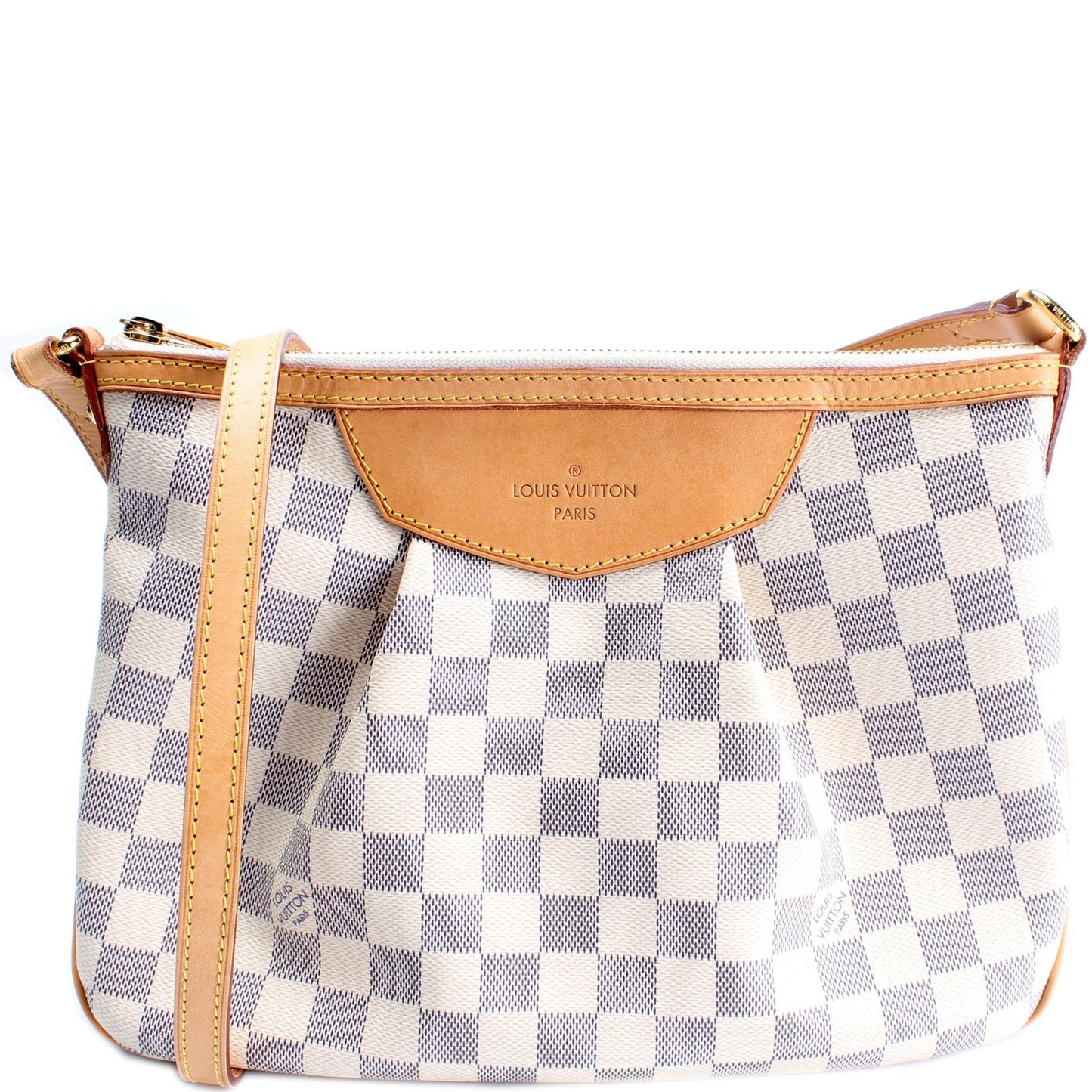 Louis Vuitton Siracusa Azur PM Damier Handbag Damier Azur