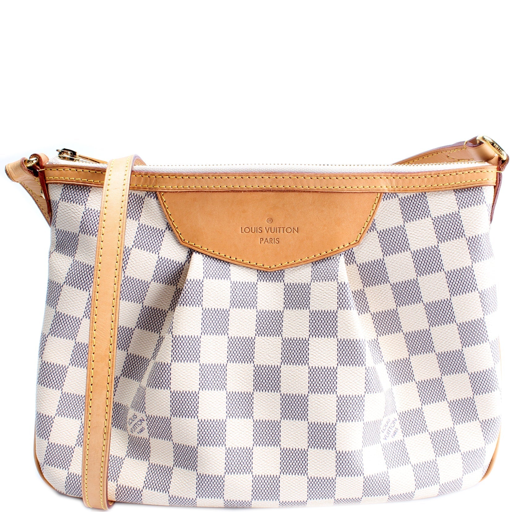 Louis Vuitton Siracusa Azur PM Damier Handbag Azur 5