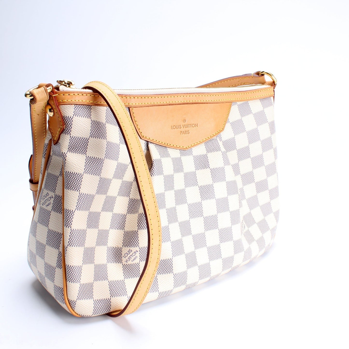 Louis Vuitton Siracusa Azur PM Damier Handbag Damier Azur
