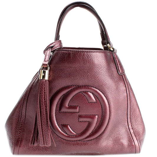 Gucci Soho Leather Shoulder Bag Shoulder 5