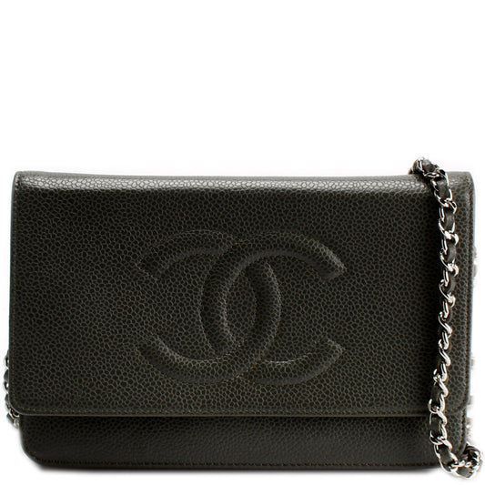 Chanel WOC Timeless CC Caviar Clutch Bag Caviar 3