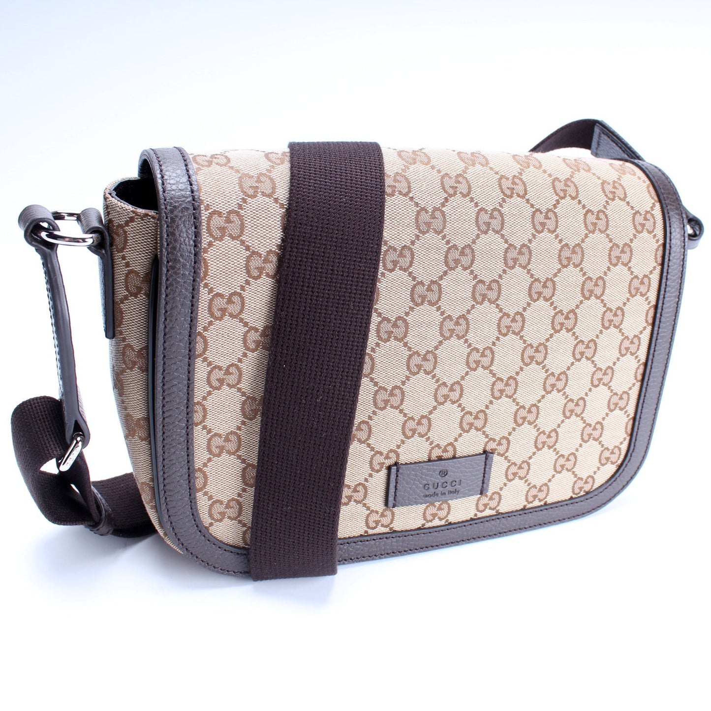 Gucci GG Messenger Canvas Travel Bag Messenger 7