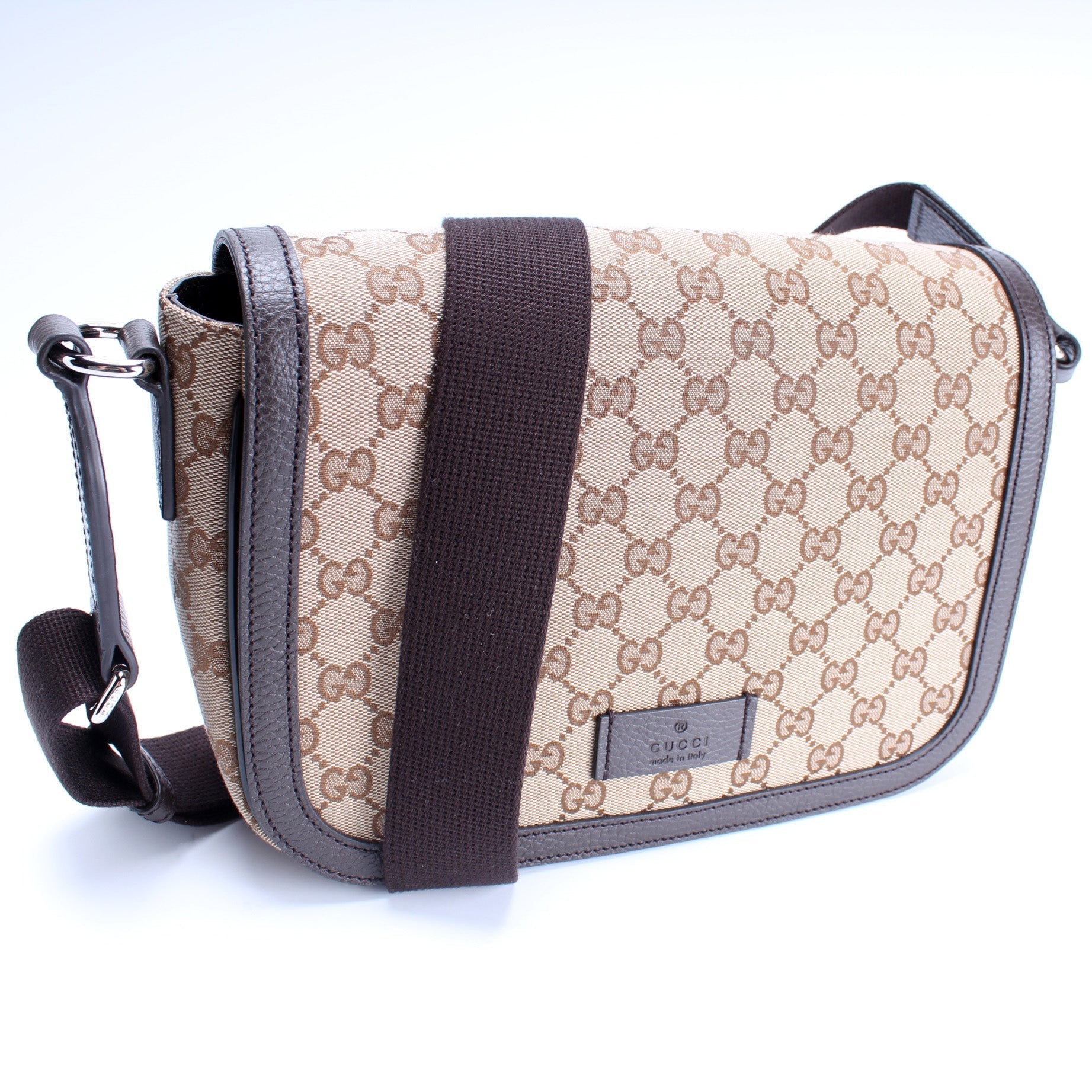 Gucci GG Messenger Canvas Travel Bag Messenger 7