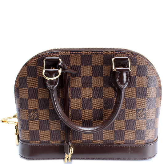 Louis Vuitton Alam BB Ebene Damier Handbag