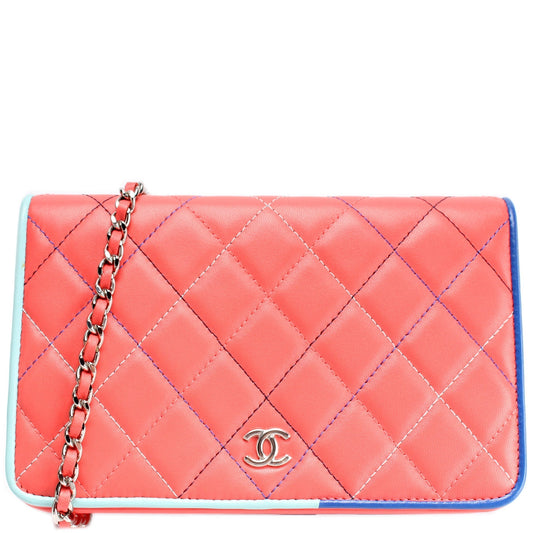 Chanel WOC Classic Quilted Lambskin 27M Clutch Bag