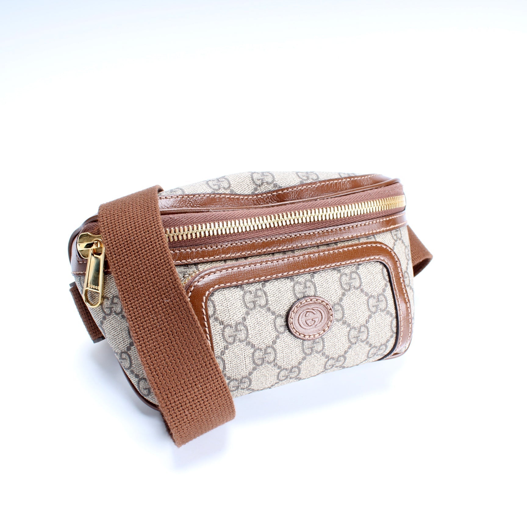 Gucci GG Supreme Interlocking GG Belt Belt Bag