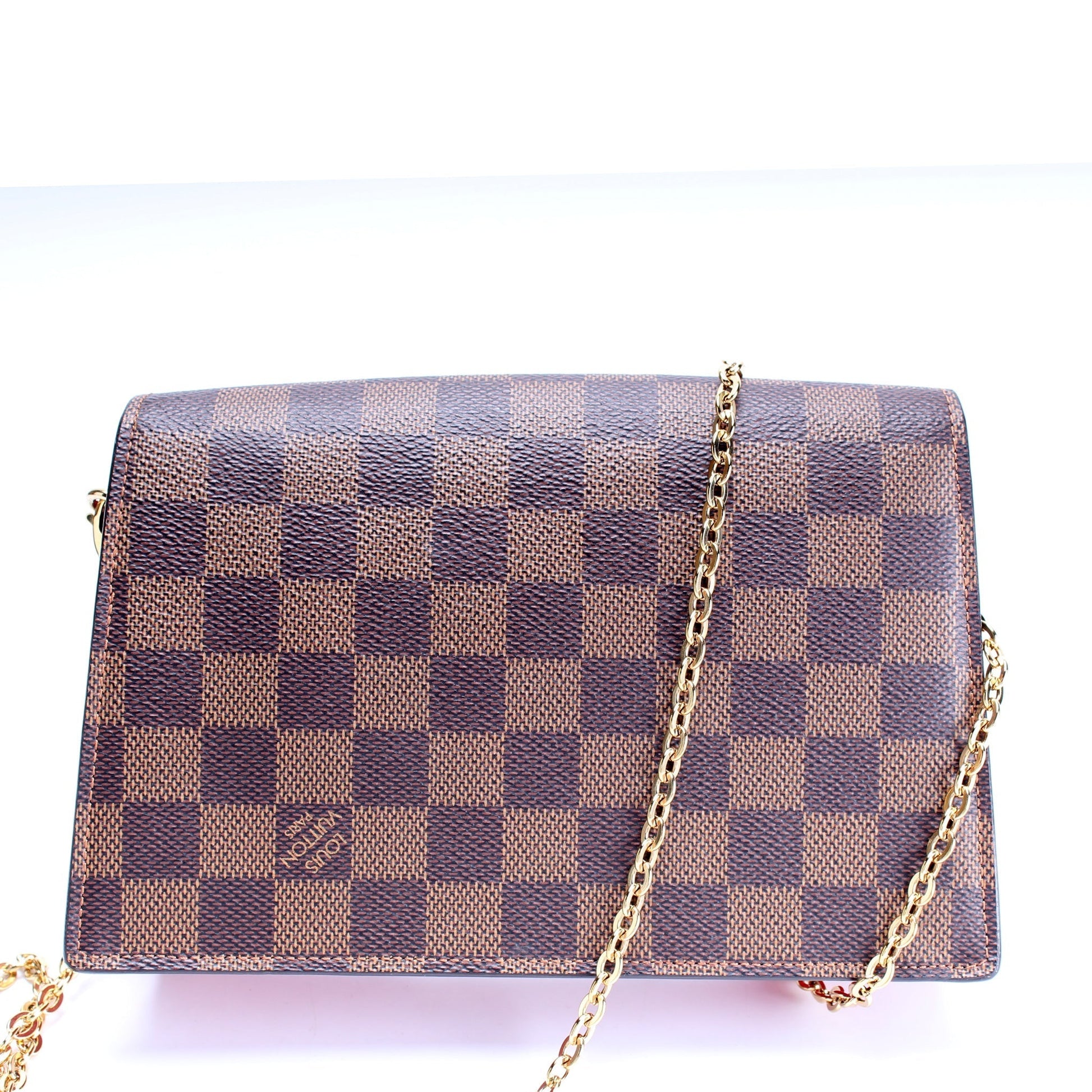 Louis Vuitton Croisette NM Ebene Damier Wallet Case