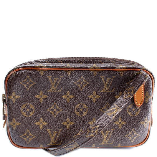 Louis Vuitton Pochette Marly Bandouliere Monogram Clutch Bag Monogram 1