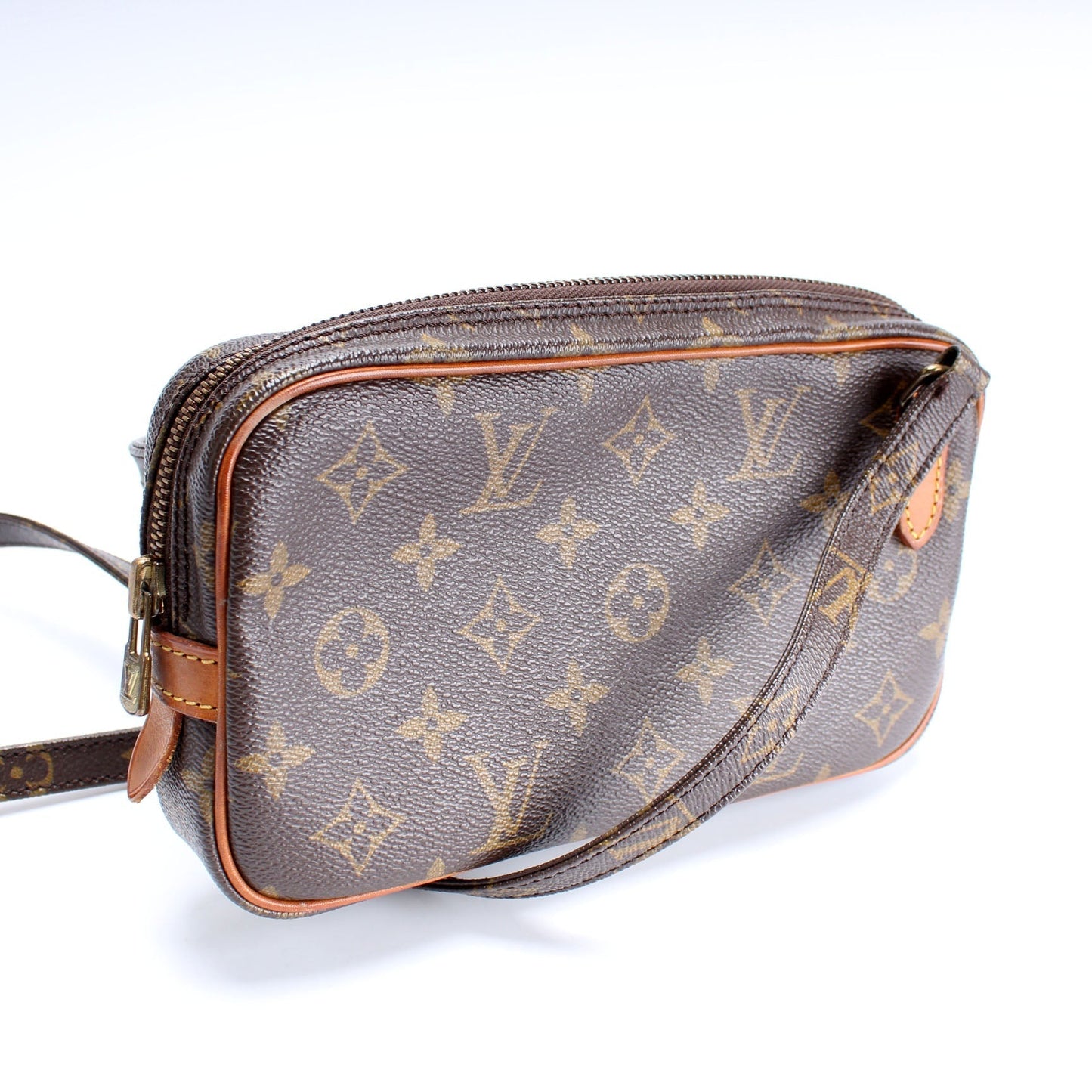 Louis Vuitton Pochette Marly Bandouliere Monogram Clutch Bag Monogram 1