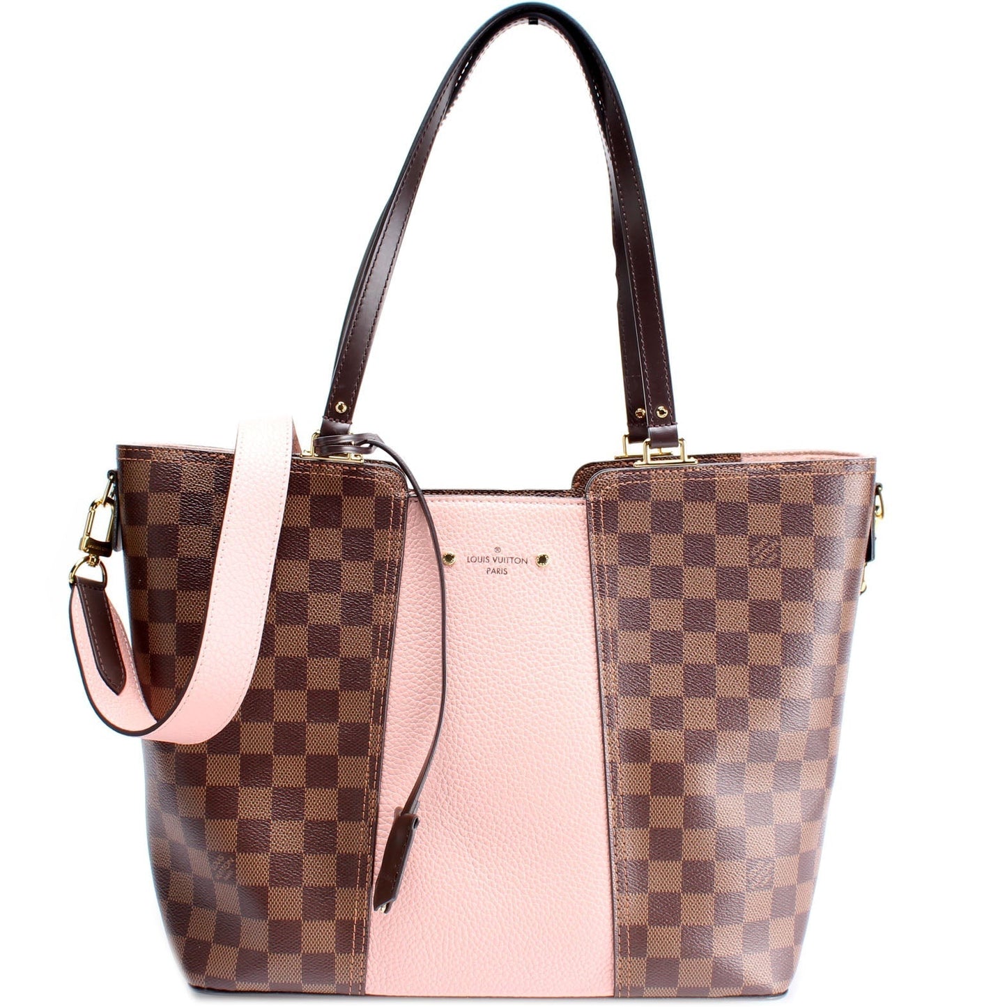Louis Vuitton Jersey Ebene Damier Handbag Ebene 3