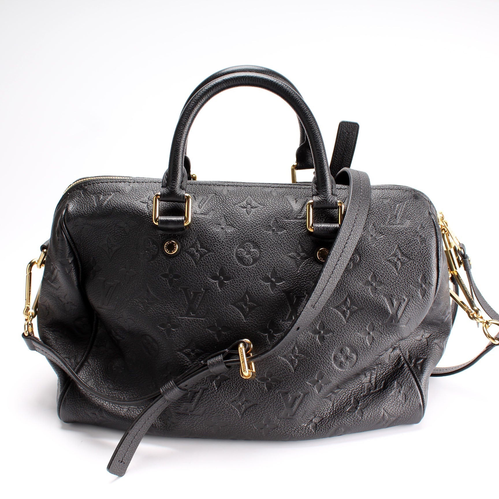 Louis Vuitton Speedy 30 Bandouliere Empreinte Handbag Empreinte 5