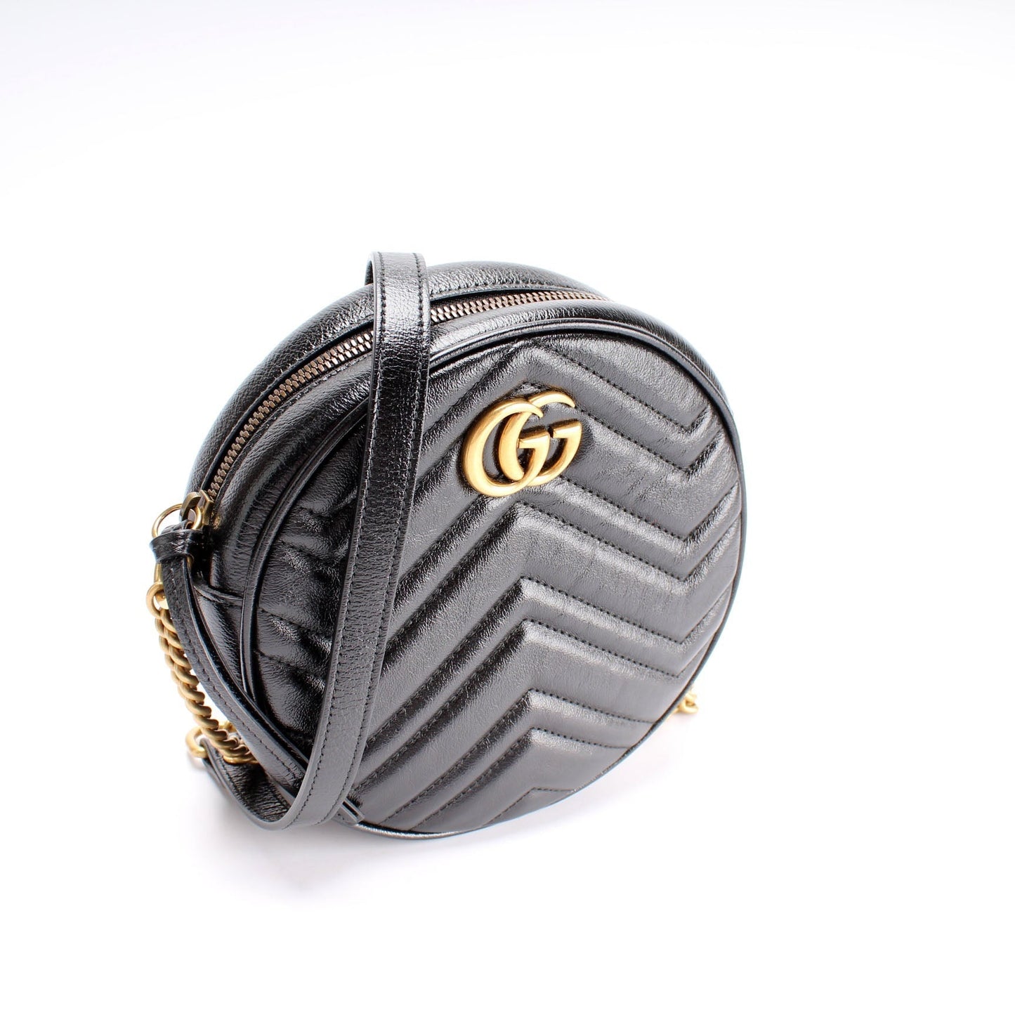 Gucci Marmont Round Bag Mini Travel Bag