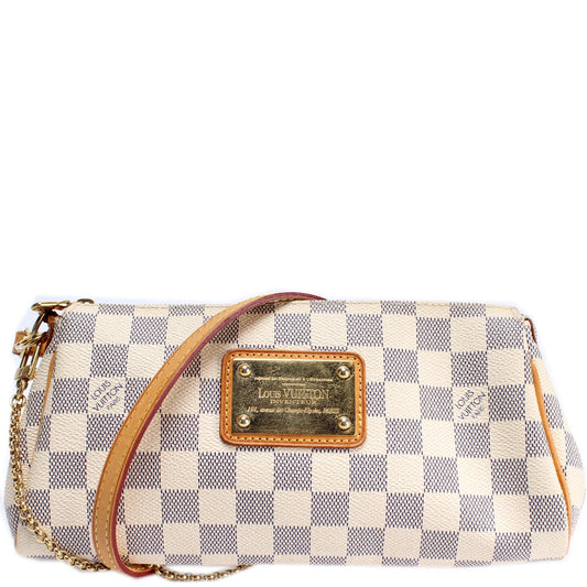 Louis Vuitton Eva Azur Damier Clutch Bag Azur 18