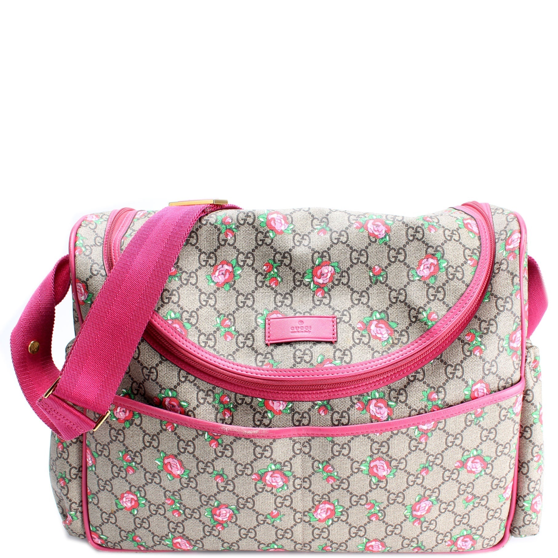 Gucci Rose Bud Diaper Travel Bag