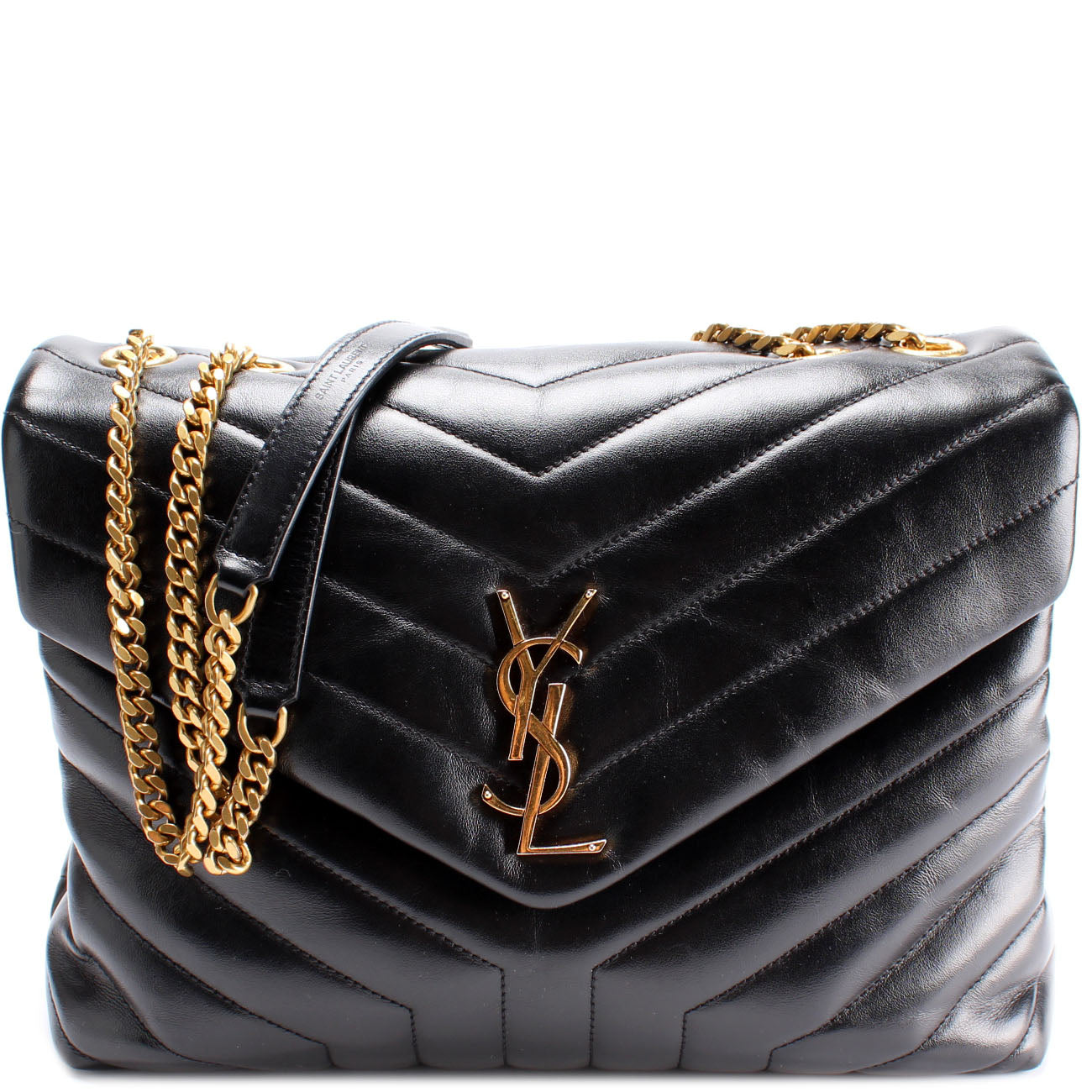 YSL Saint Laurent Saint Laurent Loulou Satchel Bag Medium Travel Bag