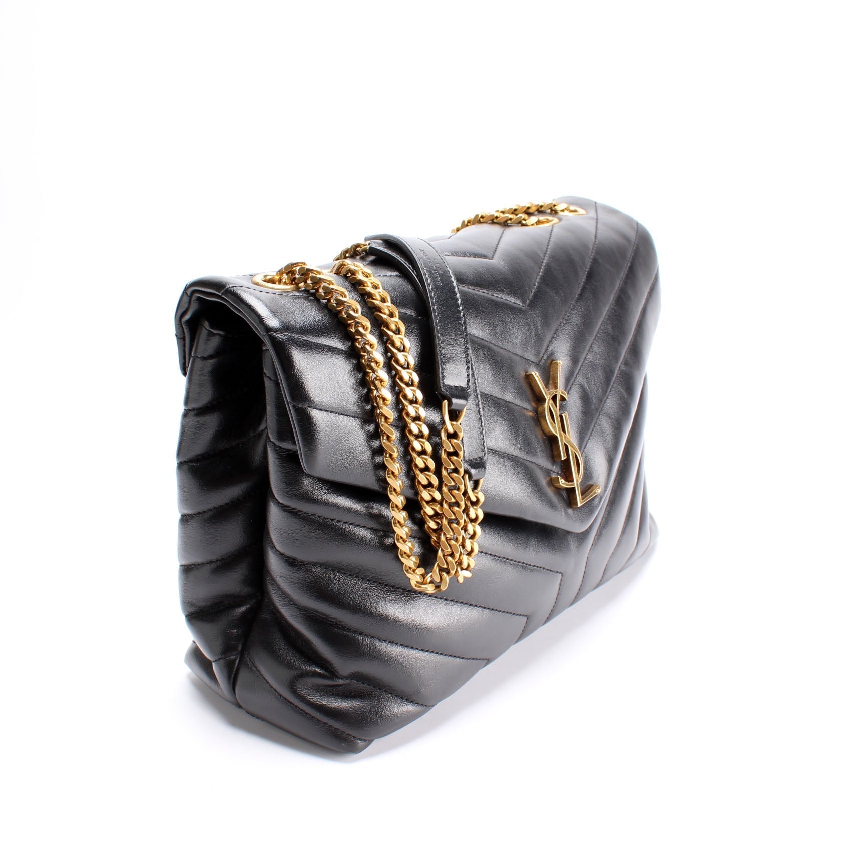 YSL Saint Laurent Saint Laurent Loulou Satchel Bag Medium Travel Bag