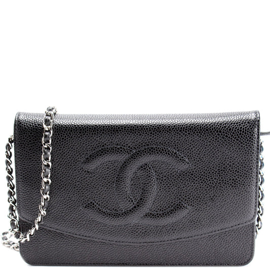 Chanel WOC Timeless CC Caviar Clutch Bag Caviar 4