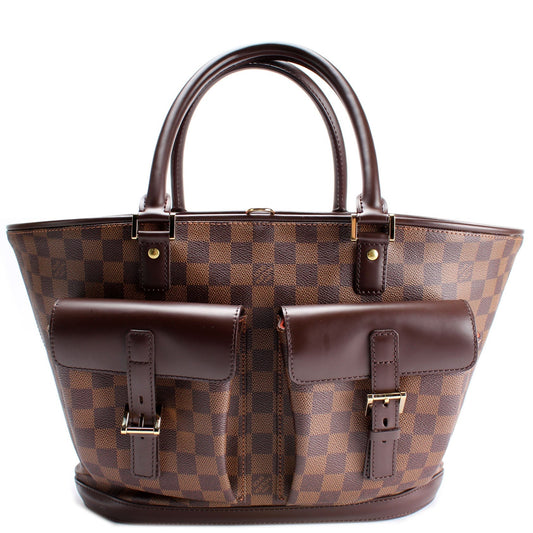 Louis Vuitton Manosque GM Ebene Damier Handbag Ebene 2