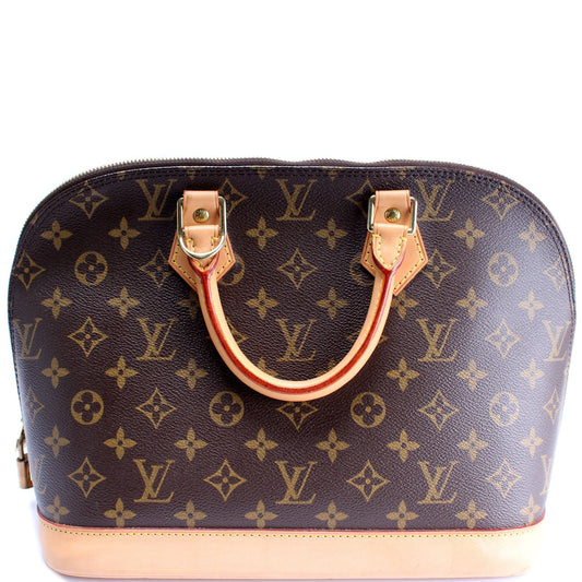 Louis Vuitton Alma PM Older Monogram Handbag Older 1