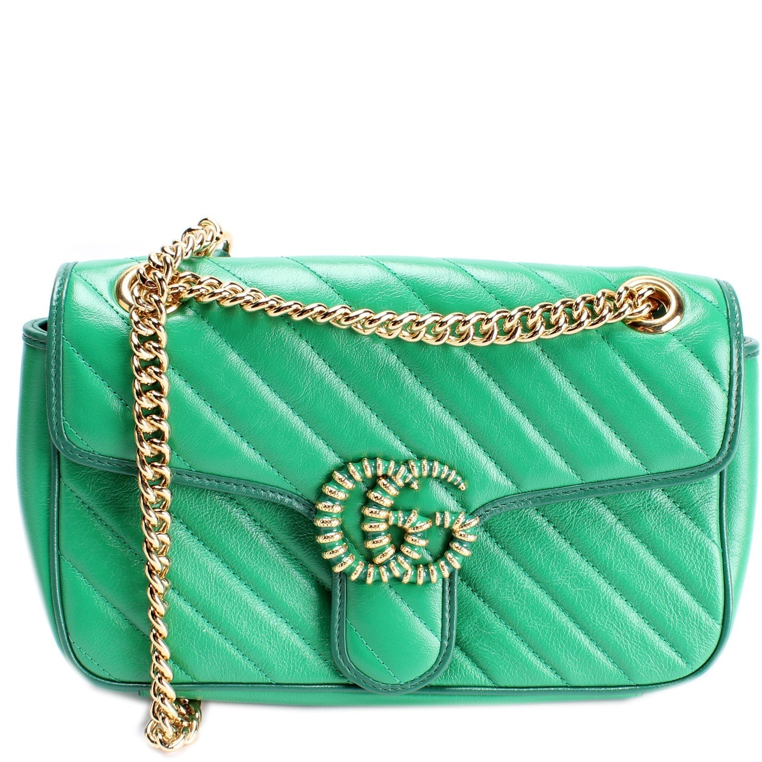 Gucci Marmont Torchon Small Flap Shoulder Bag