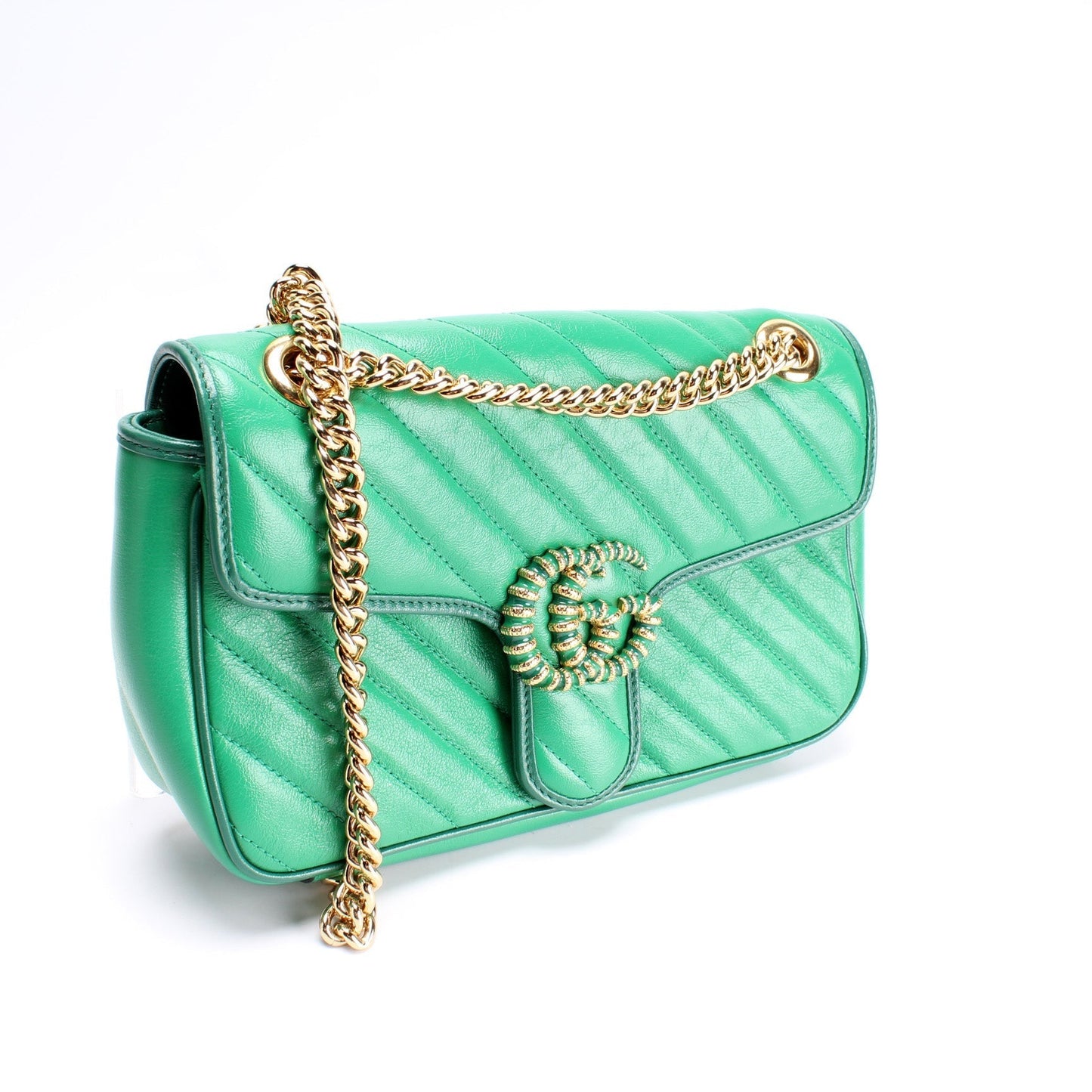 Gucci Marmont Torchon Small Flap Shoulder Bag
