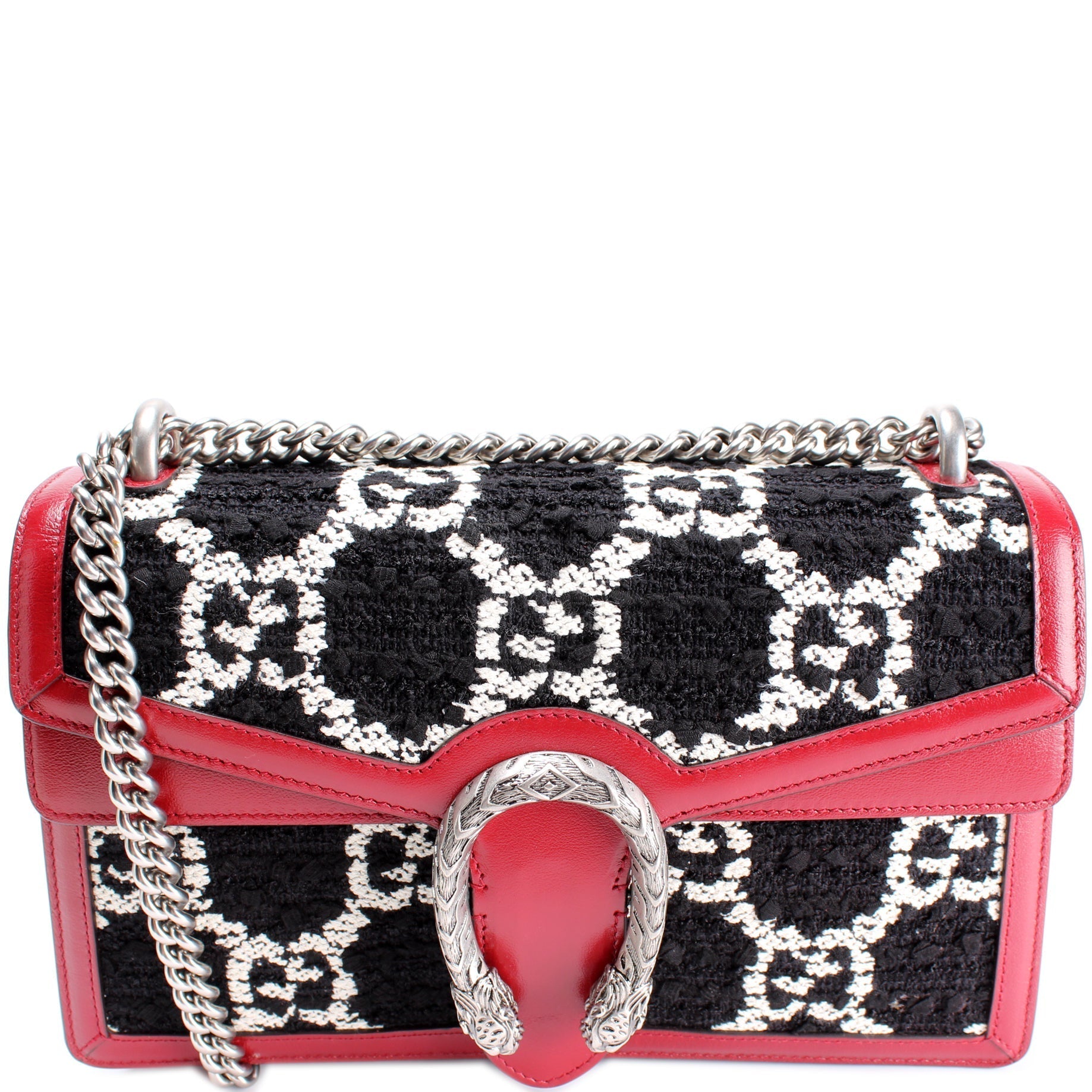 Gucci Dionysus Tweed GG Small Shoulder Bag Shoulder Small