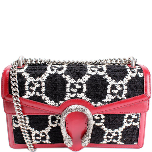 Gucci Dionysus Tweed GG Small Shoulder Bag Shoulder Small