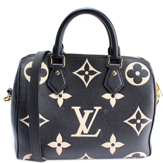 Louis Vuitton Speedy 25 Bandouliere Empreinte Handbag Empreinte 5