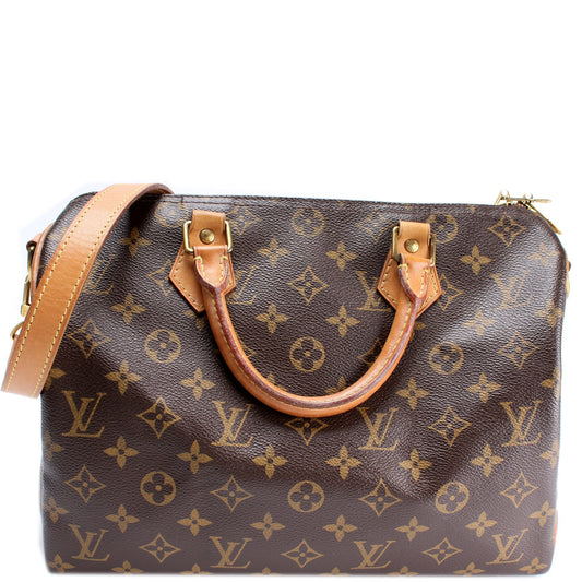 Louis Vuitton Speedy 30 Bandouliere Monogram Handbag Monogram 2
