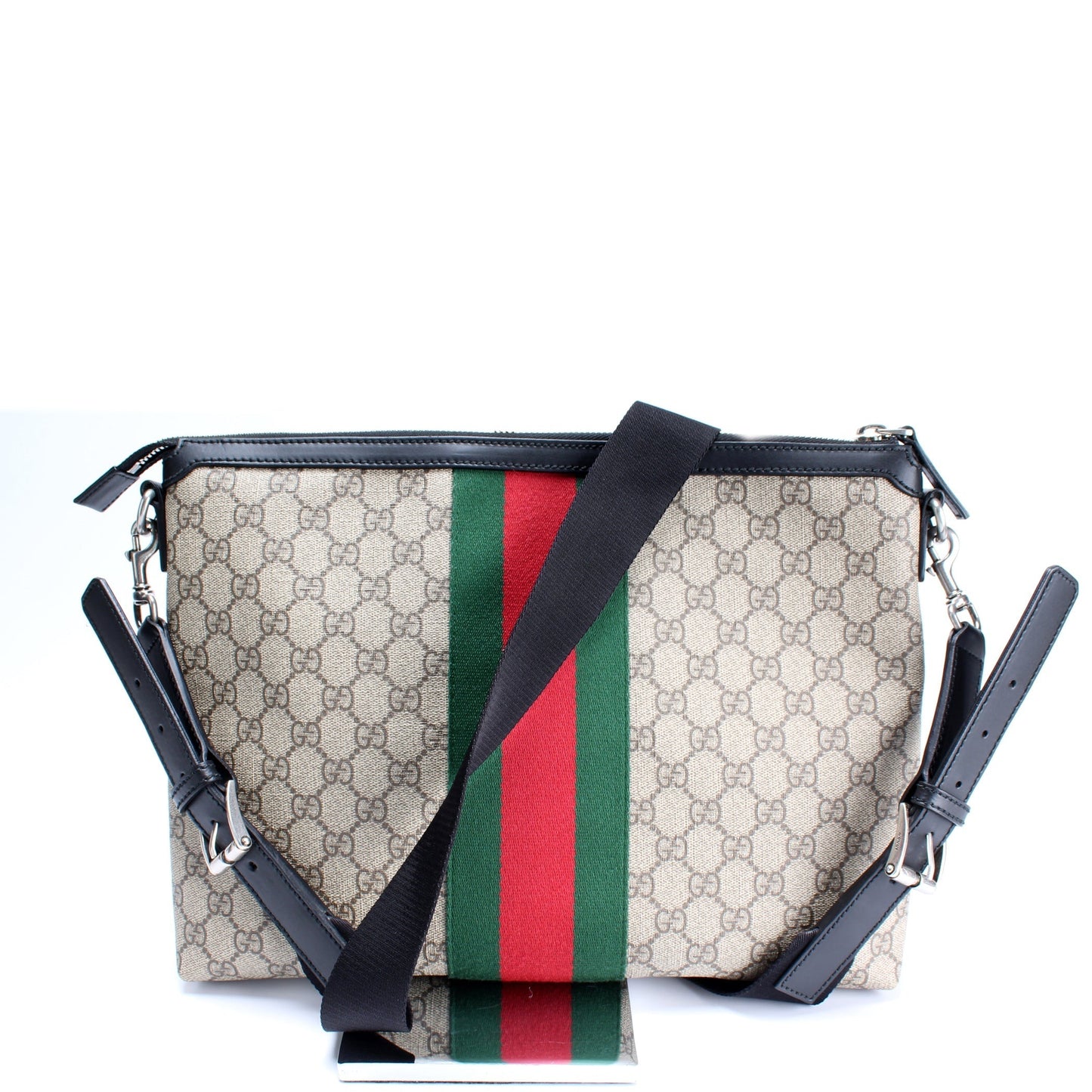 Gucci GG Supreme Messenger Travel Bag 12