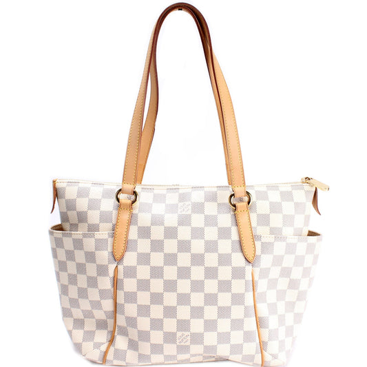 Louis Vuitton Totally Azur PM Damier Handbag Damier Azur