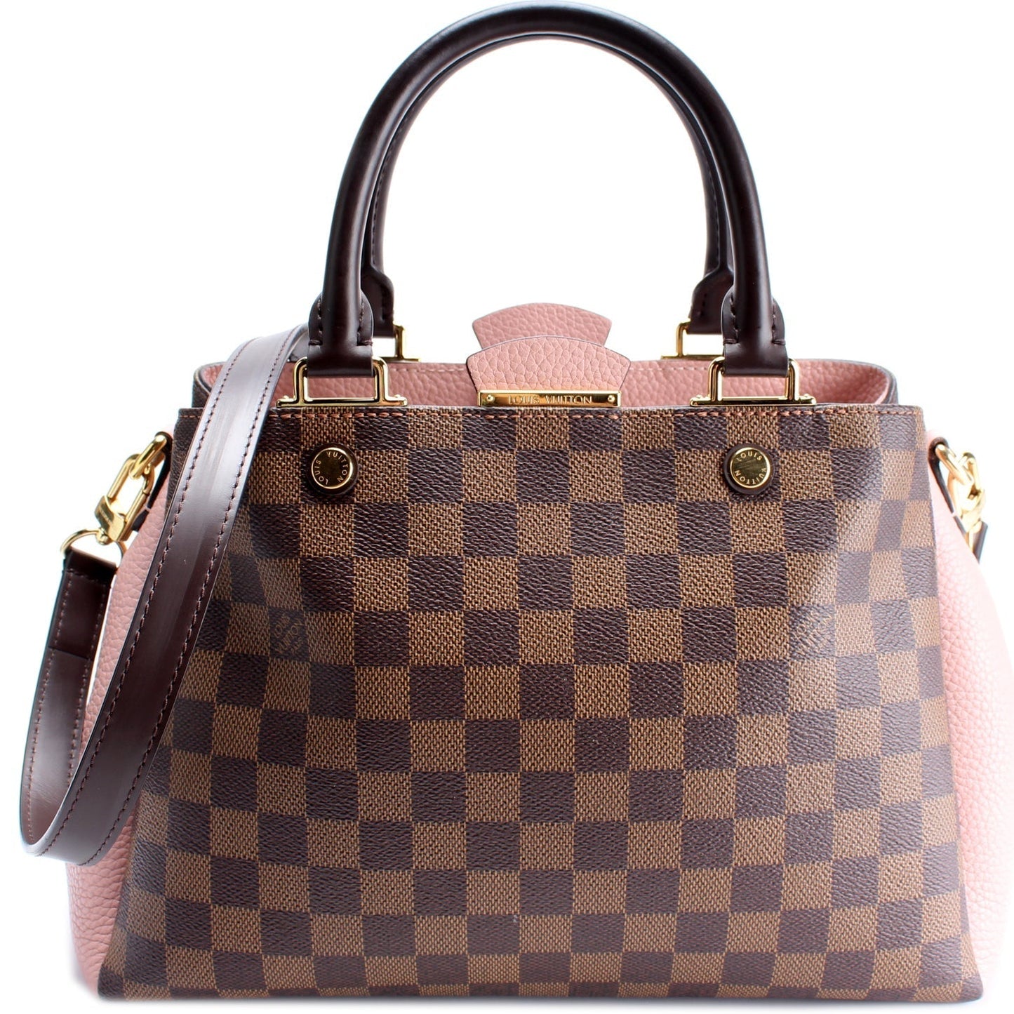 Louis Vuitton Brittany Ebene Damier Handbag Ebene 2