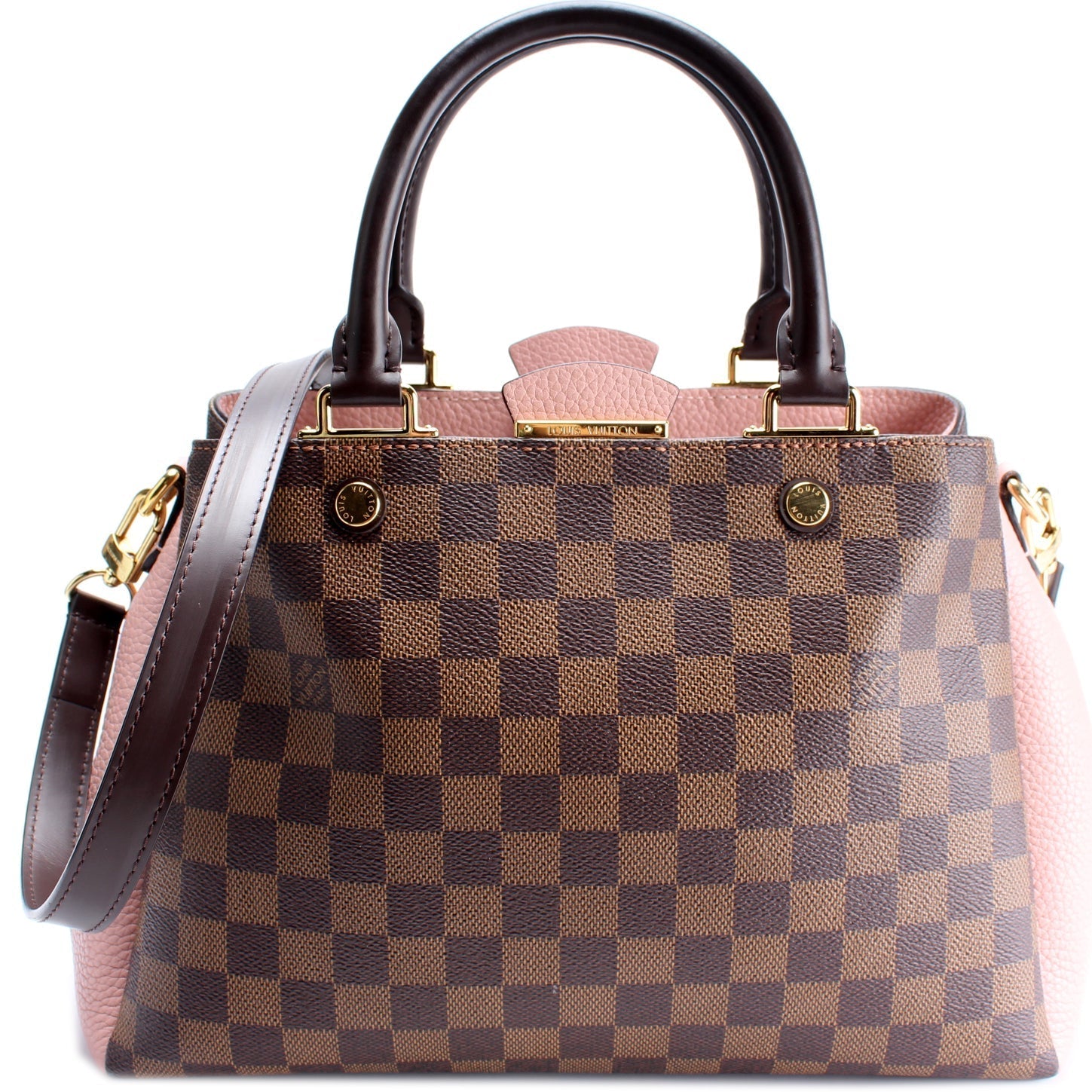 Louis Vuitton Brittany Ebene Damier Handbag Ebene 2