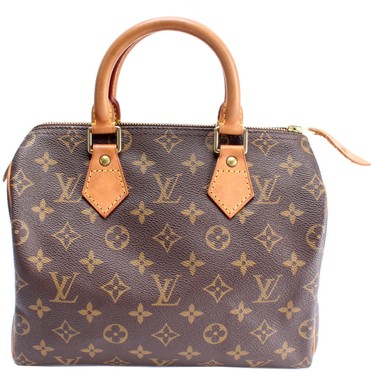 Louis Vuitton Speedy 25 Monogram Handbag 27