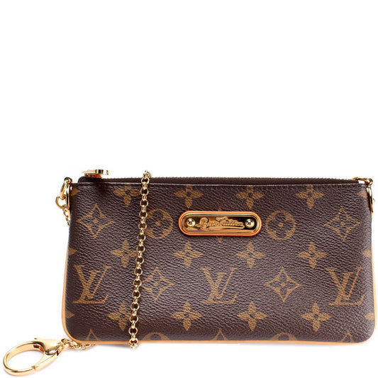 Louis Vuitton Pochette Milla MM Monogram Clutch Bag Monogram 3
