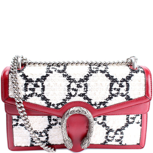 Gucci Dionysus Tweed GG Small Shoulder Bag