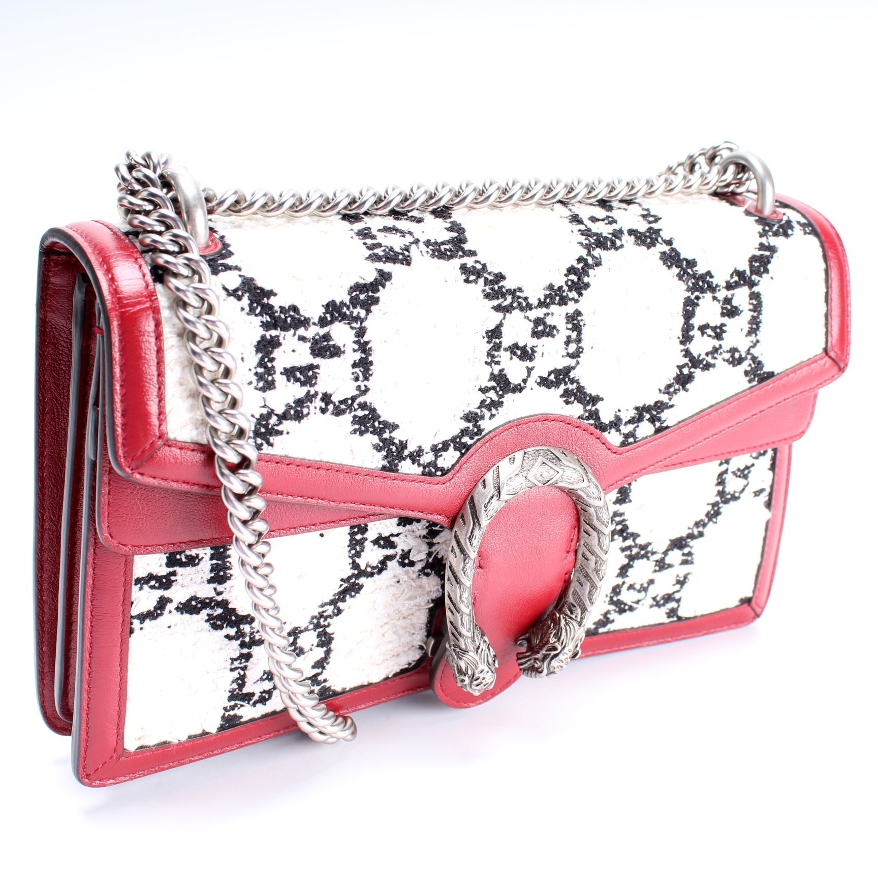 Gucci Dionysus Tweed GG Small Shoulder Bag