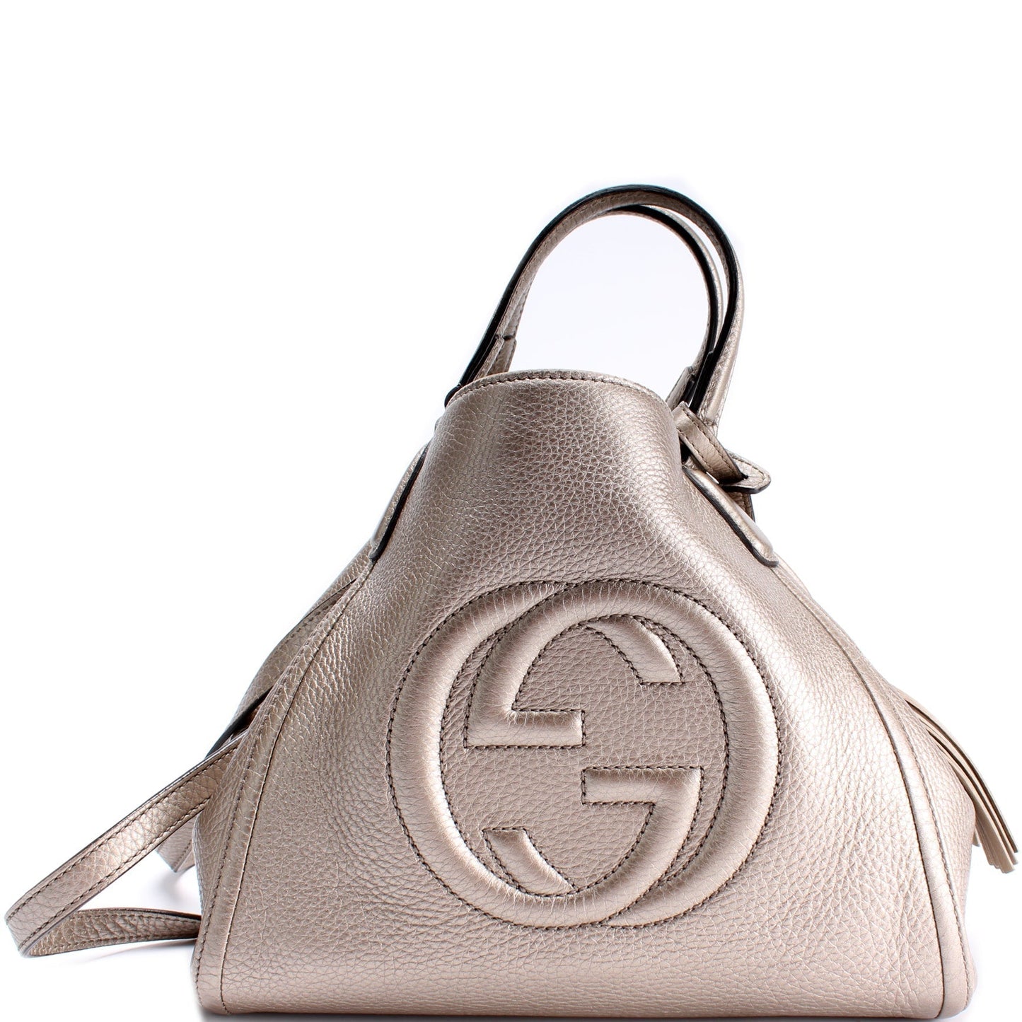 Gucci Soho Shoulder Bag Leather Shoulder 8
